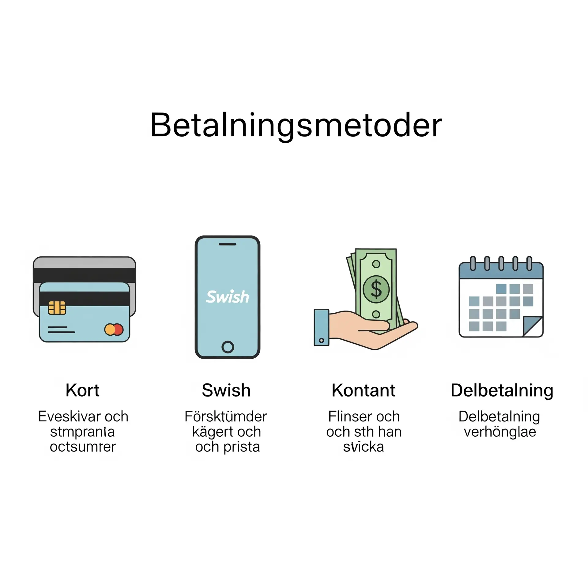 betalmetoder